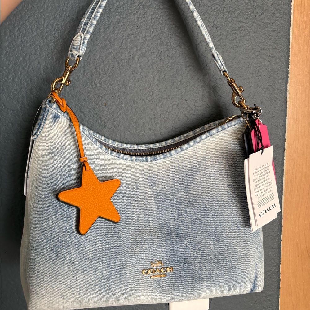 Coach Laurel New Denim Bag NWT